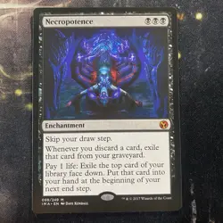 Magic the Gathering - Necropotence - Near Mint, English Iconic Masters MTG Magic - Image 1