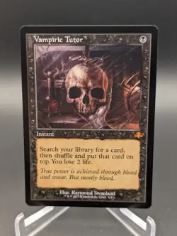 Vampiric Tutor (Retro Frame) Dominaria Remastered Regular - Image 1