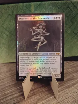 Overlord of the Balemurk Duskmourn foil rare NM Unplayed - Image 1