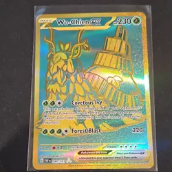 Pokemon TCG Wo-Chien ex 240/091 SV: Paldean Fates Hyper Rare Holo 230 HP EX - Image 1