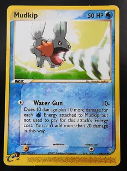 POKEMON MUDKIP 65/97 REGULAR EX DRAGON 2003 NINTENDO LP - Image 1