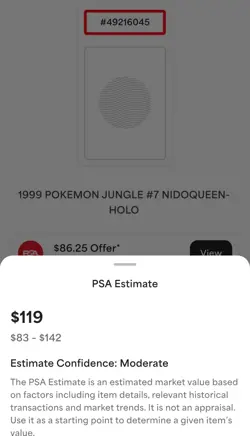 VINTAGE RARE 1999 POKEMON JUNGLE #7 NIDOQUEEN-HOLO PSA 9 - Image 2