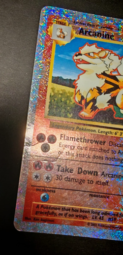 Arcanine Reverse Holo Legendary Collection 36/110 ENG – Pokemon Card - Image 3
