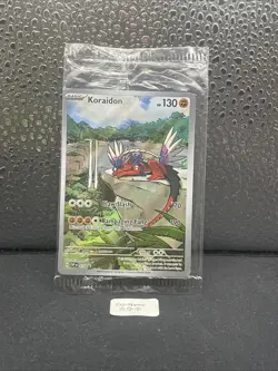 Koraidon SVP014 Scarlet & Violet Sealed Promo Pokemon Trading Card Game - Image 1