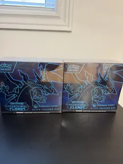 Pokemon TCG Phantasmal Flames Pokemon Center ETB Factory Sealed (Lot of 2) - Image 1