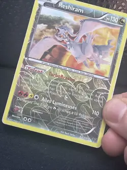 Reshiram 63/108 reverse Holo XY Ciel Rugissant carte Pokemon neuf FR - Image 2