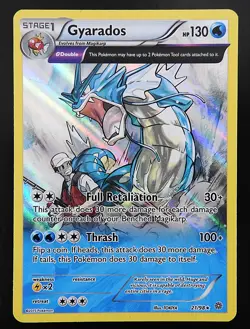 POKEMON GYARADOS 21/98 HOLO ANCIENT ORIGINS 2015 POKEMON NM - Image 1