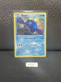 Carte Pokemon HOLO MOSAIQUE Kyogre 53/160 XY5 Primo-Choc FR - Image 1
