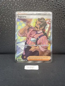Carte Pokemon Saguaro Full Art 255/193 EV02 Evolution a Paldea FR - Image 1