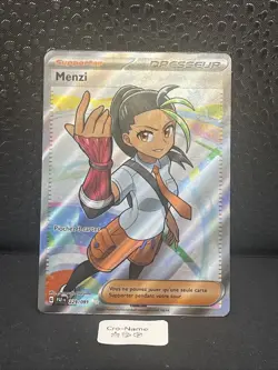 Carte Pokemon Menzi 229/091 FA Dresseur EV4.5 PAF Destinees a Paldea FR - Image 1