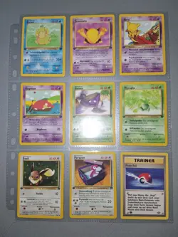 2000 Pokemon Vintage Sammlung 1st Edition Team Rocket WOTC Deutsch guter Zustand - Image 1