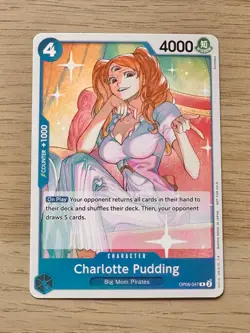 Charlotte Pudding OP06-047 Wings of the Captain one piece TCG card - Image 1