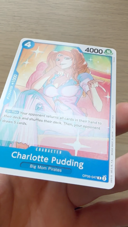 Charlotte Pudding OP06-047 Wings of the Captain one piece TCG card - Image 2