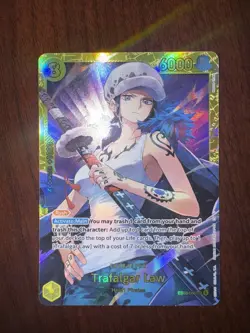 One Piece CCG English Trafalgar Law SEC EB03-062 NM Heroine Edition - Image 1