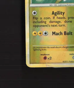 Jolteon 45/95 Call of Legends Reverse Holo Pokemon Card DMG - Image 5