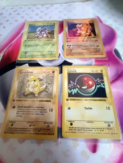 1st Edition Shadowless Pokemon Cards - Image 1