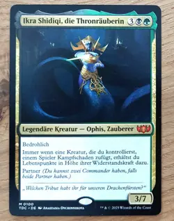 Mtg Magic: Ikra Shidiqi, die Thronrauberin / the Usurper, DEUTSCH Mint Commander - Image 1