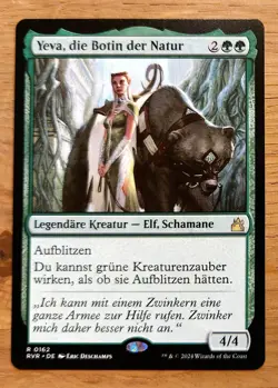 Mtg Magic: Yeva, die Botin der Natur / Nature's Herald, DEUTSCH Mint, Top Elf - Image 1