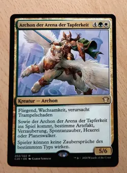 MTG Magic: Archon der Arena der Tapferkeit, of Valor's Reach, DEUTSCH - Image 1