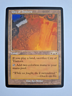 City of Traitors - Exodus - Excellent EXC EN - MTG Magic the Gathering Karte - Image 1