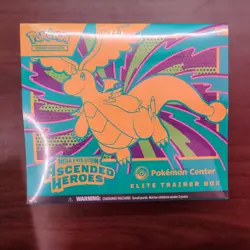 Pokemon Center Elite Trainer Box Mega Evolution Ascended Heroes - Image 1