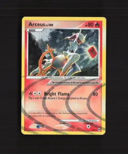 Arceus AR3 Platinum Arceus Holo Rare Pokemon Card MP - Image 1