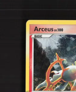 Arceus AR3 Platinum Arceus Holo Rare Pokemon Card MP - Image 3
