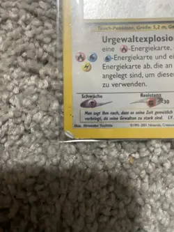 Lugia Pokemon Card German Edition Holo Rare 90 KP - Image 4