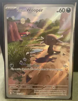 paldean Wooper 102/094 ⭐Pokemon Phantasmal Flames Holo Full Art - Image 1