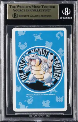 1996 POCKET MONSTER BLUE POKER SET #105 MAROWAK BGS 9.5 - Image 2