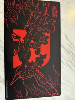 Pokemon TCG - Team Rockets Moltres UPC Exclusive Playmat - Image 1