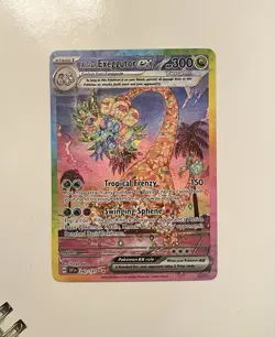Pokemon Alolan Exeggutor EX Holo Special Illustration Rare 242/191 Sv08 English - Image 1