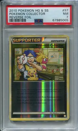 Pokemon 2010 HG & SS Pokemon Collector Reverse Holo PSA NEAR MINT 7! - Image 1