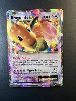 ❤‍🔥 Dragonite EX 72/108 Holo Rare EX Evolutions Pokemon NM ✨ - Image 5