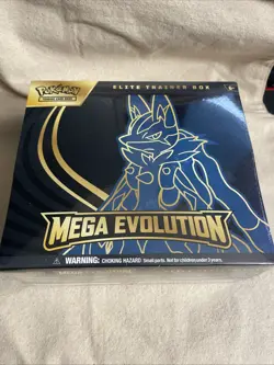 Pokemon Mega Evolution Lucario ETB Elite Trainer Box New & Sealed - Image 1