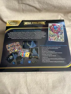 Pokemon Mega Evolution Lucario ETB Elite Trainer Box New & Sealed - Image 2
