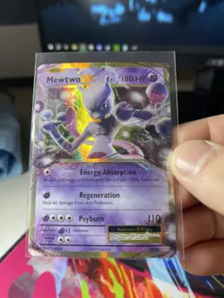 Pokemon TCG Mewtwo EX Ultra Rare XY - Evolutions 52/108 - NM - Image 1