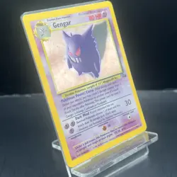 👻 Pokemon TCG Gengar 5/62 - Fossil Holo - WOTC Vintage - Light Play (LP) 👻 - Image 2