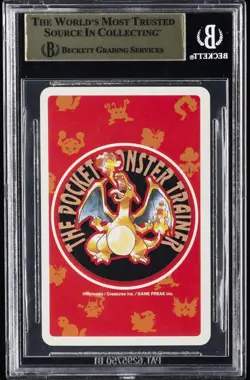 1996 POCKET MONSTER RED POKER SET #98 KRABBY BGS 9.5 - Image 2