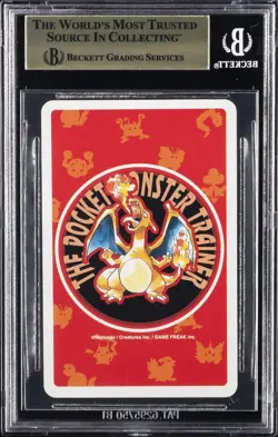 1996 POCKET MONSTER RED POKER SET #19A RATTATA BGS 9.5 - Image 2