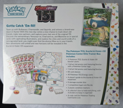 Pokemon - Pokemon Center 151 Elite Trainer Box ETB - sealed + acrylic case - Image 3
