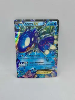 Pokemon TCG Kyogre EX Full Art Ultra Rare Holo 54/160 Primal Clash - Image 1