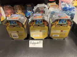 Pokemon Hidden Fates GX Tins Art Set of 3 Full Sealed Charizard Raichu Gyarados - Image 3