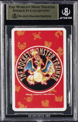 1996 POCKET MONSTER RED POKER SET #49 VENOMOTH BGS 9.5 - Image 2