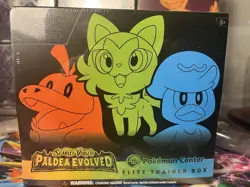 Sealed Pokemon Center Exclusive Paldea Evolved Elite Trainer Box - Image 5