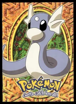 Pokemon Tcg Dratini #E10 Pokemon 1999 Topps Movie Evolution NM - Image 1