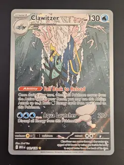 Pokemon TCG - Clawitzer 141/132 Me01: Mega Evolution Holo - Image 1