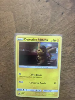 Detective Pikachu SM190 Sm Holo Pokemon Pro Sun And Moon - Image 2