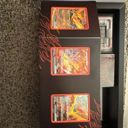 Pokemon Team Rocket's Moltres UPC Box, Mat, Deck Box, PROMOS, No Packs - Image 2