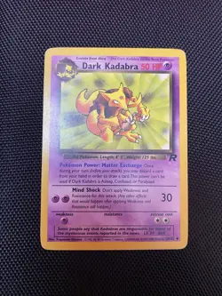 Pokemon TCG - Dark Kadabra 39/82 - Team Rocket - LP/MP - Image 1